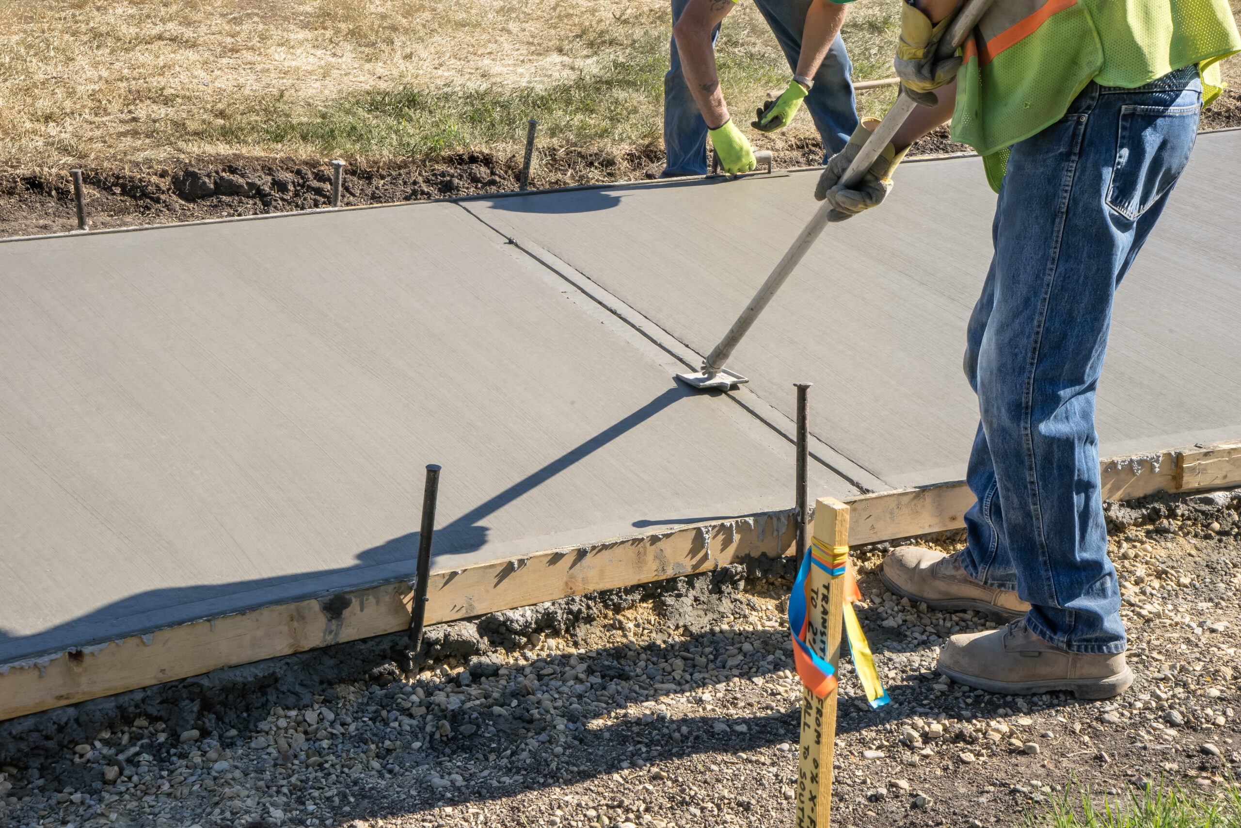 concrete sidewalk